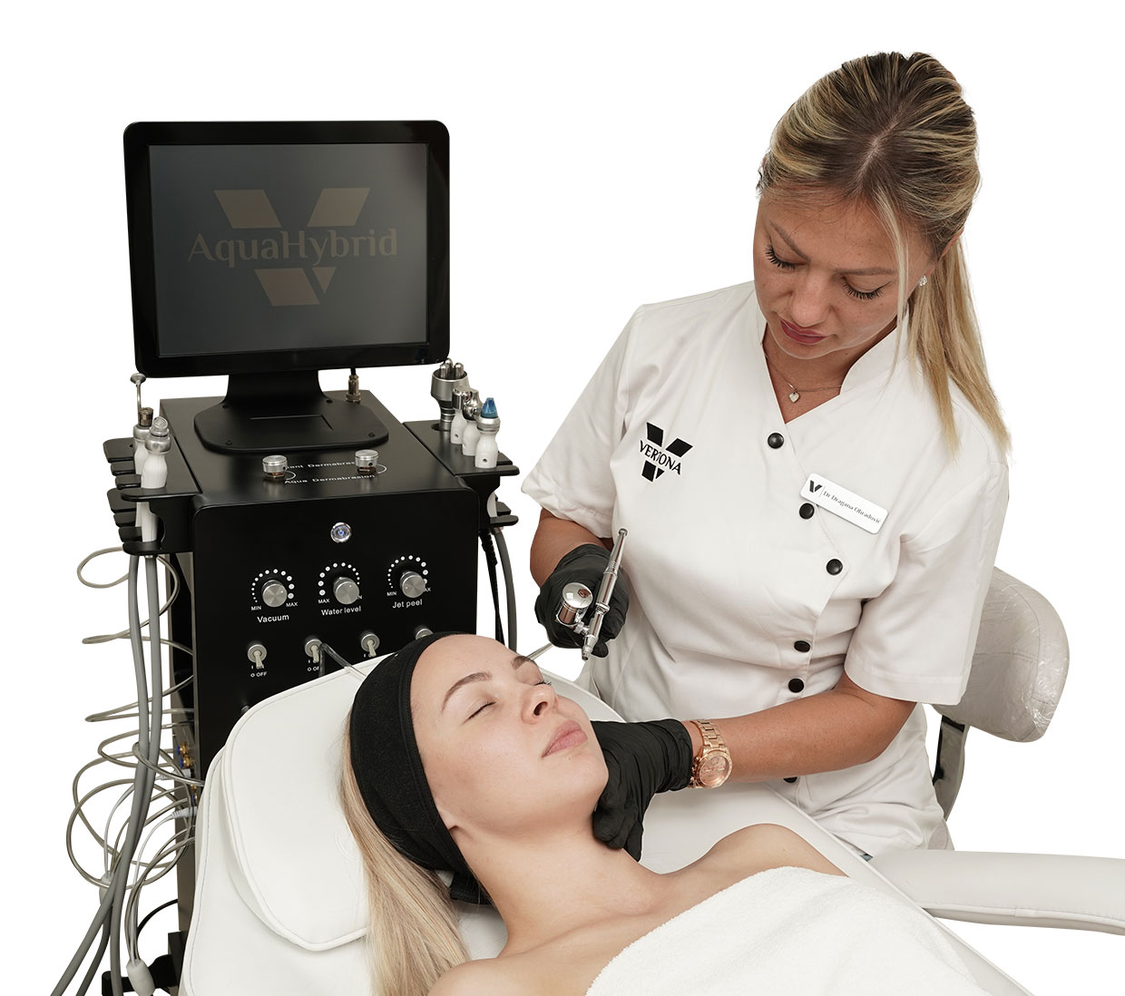 Hydrafacial multifunkcionalni aparat za tretmane lica - 8 u 1 - Aqua Hybrid