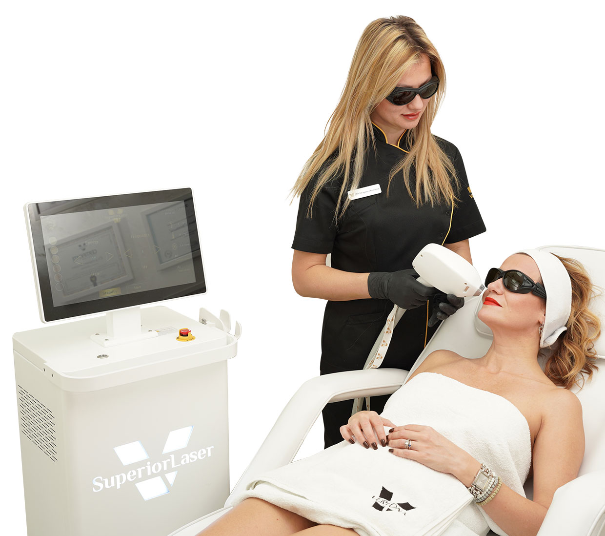 Diodni laser za trajnu epilaciju sa tri talasne dužine
